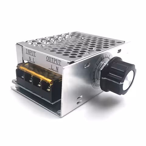 Variátor Napätia 220V AC 4000W – Regulátor Otáčok Elektromotora pre Brúsku Ventilátor Digestor Vysávač
