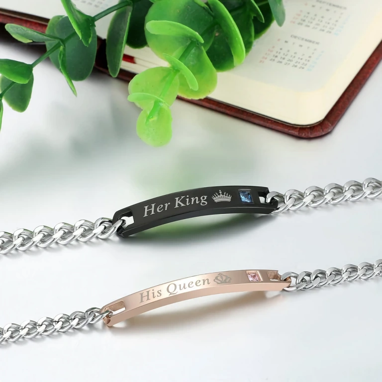 Párové náramky vhodné na Valentína alebo výročia