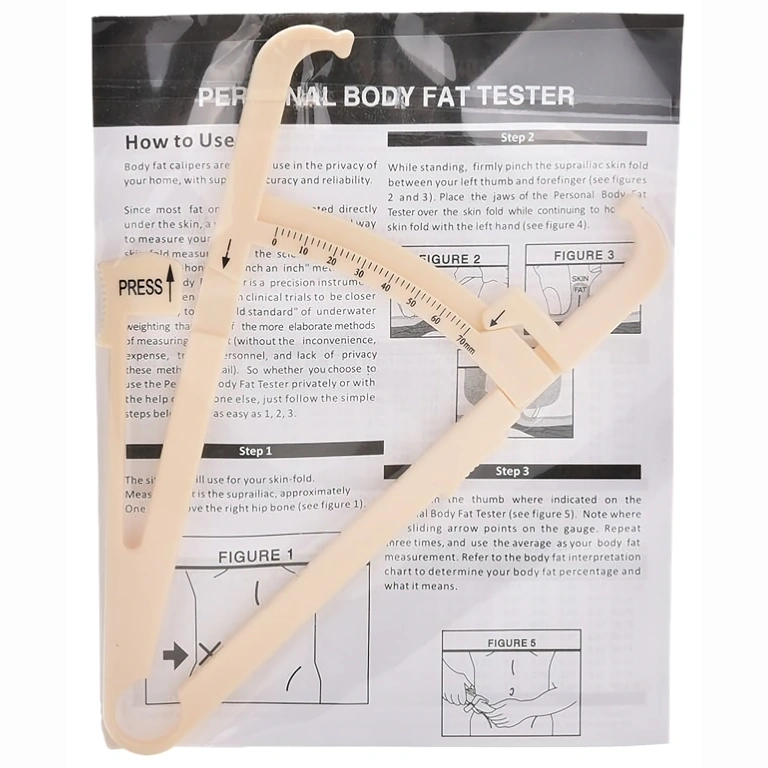 Kliešte na výpočet percenta tuku Ručné zariadenie na odhad percenta telesného tuku