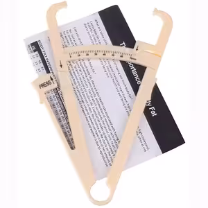 Kliešte na Meranie Telesného Tuku – Fitness Plicometer Body Fat Caliper Presný a Lacný
