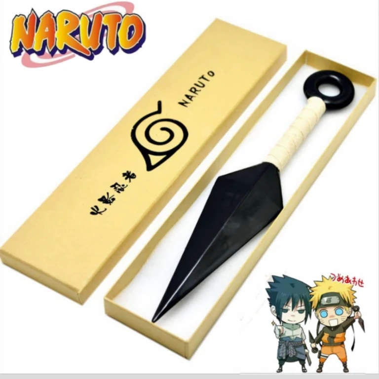Ninja nôž pre deti – model Naruto Plastový nôž pre deti, inšpirovaný svetom Naruto
