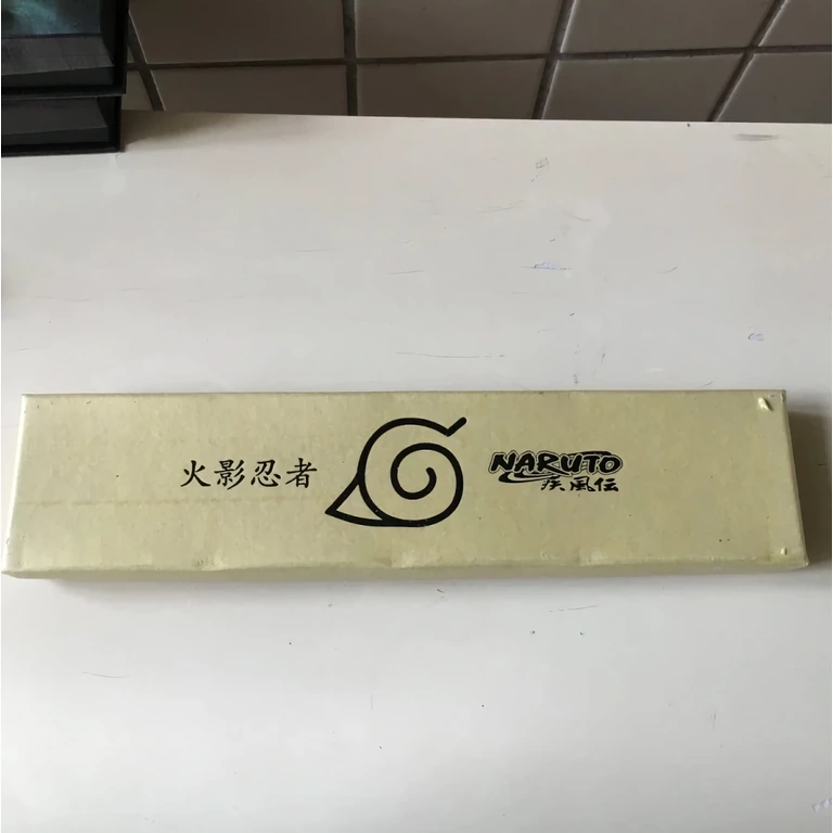 Replika Naruto noža na vystavenie Replika Kunai pre displej inšpirovaná anime sériou Naruto