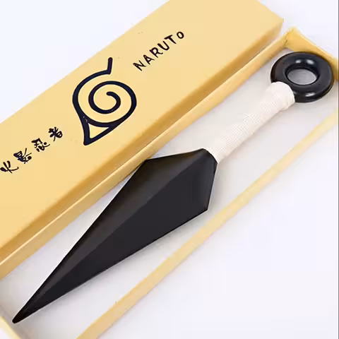 Ninja Kunai Nôž Naruto – Replika z ABS Plastu 1:1 pre Fanúšikov Anime