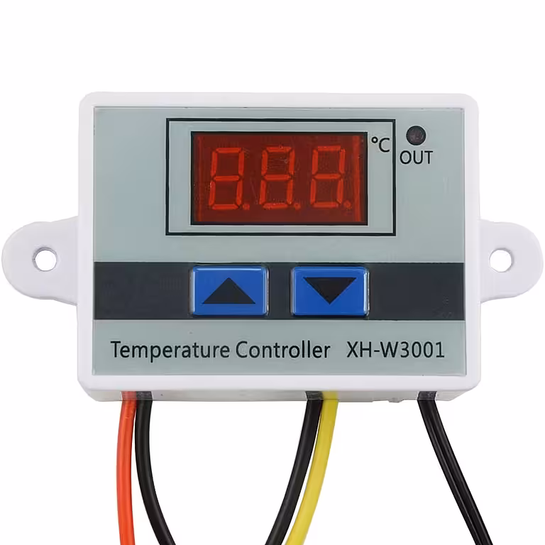 Digitálny Elektronický Termostat 220V 10A – Regulátor Teploty pre Inkubátor, Liahnutia, Skleníky, Materské