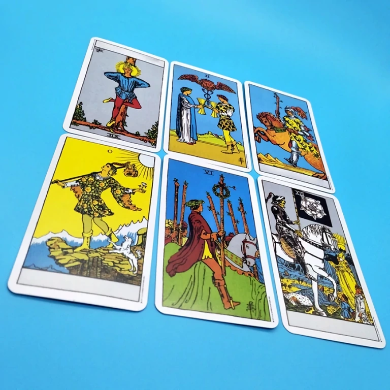 Magická sada tarot kariet, ideálna na ezoterické praktiky a meditáciu