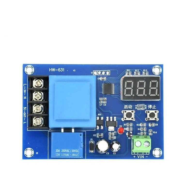 Elektronický modul napájaný 220V na kontrolu batérií 3,7-120V