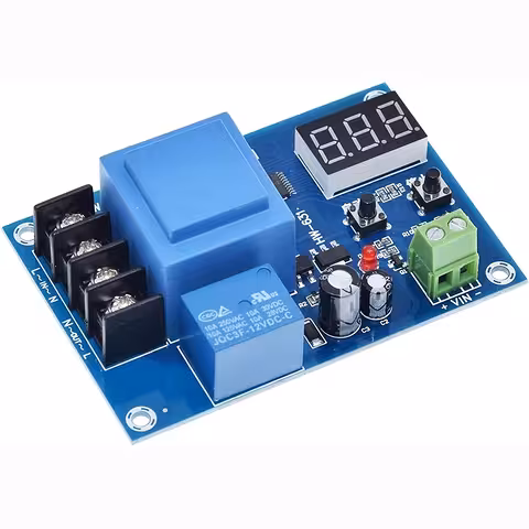 Nabíjací Modul Batérií XH-M602, Regulovateľný Napäťový Kontrolér 3.7V–120V pre 12V 24V 48V Auto, Solárne Panely a UPS