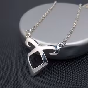 Prívesok Náhrdelník The Mortal Instruments City of Bones – Angel, Strieborná Fantasy Retiazka