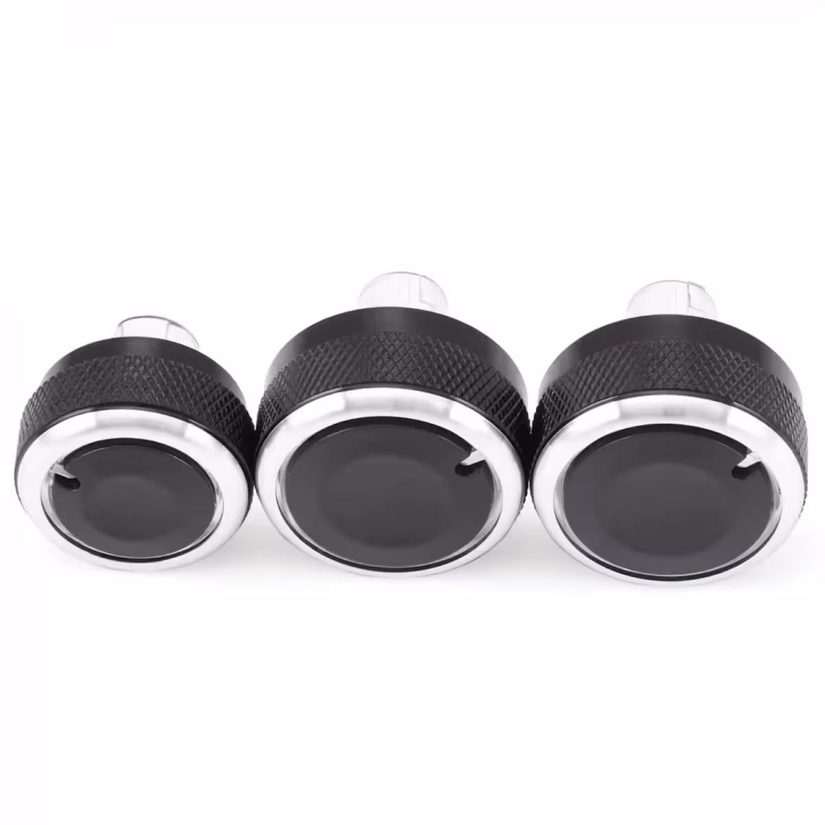 Gombíky AC palubnej dosky s moderným dizajnom – kompletná sada 3 ks