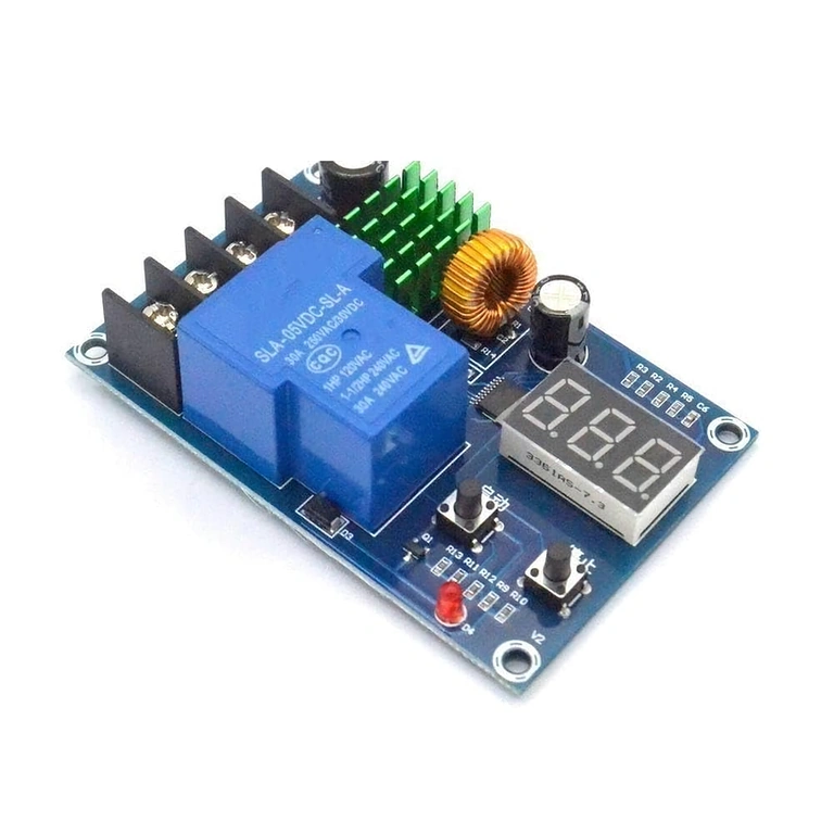 Kontrolér automatického vypnutia nabíjania batérie XH-M604 Modul pre ochranu batérií 6V-60V s automatickým reštartom