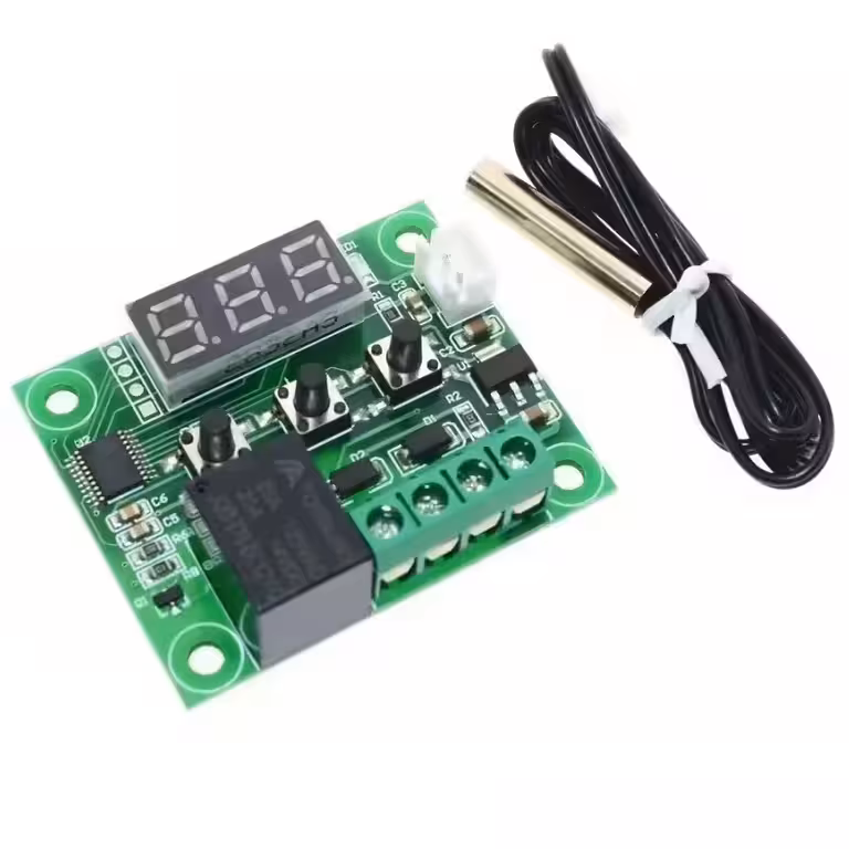 Univerzálny Digitálny Termostat 12V W1209 s Relé 20A a Sondou na Reguláciu Teploty