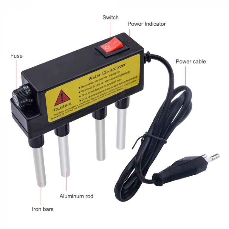 Malý prístroj na rýchle testovanie vody v domácnosti