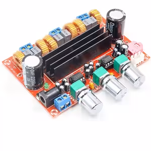 Stereo Zosilňovač 2.1 TPA3116D2 – 2x50W + 100W Subwoofer Trieda D, Audio Modul