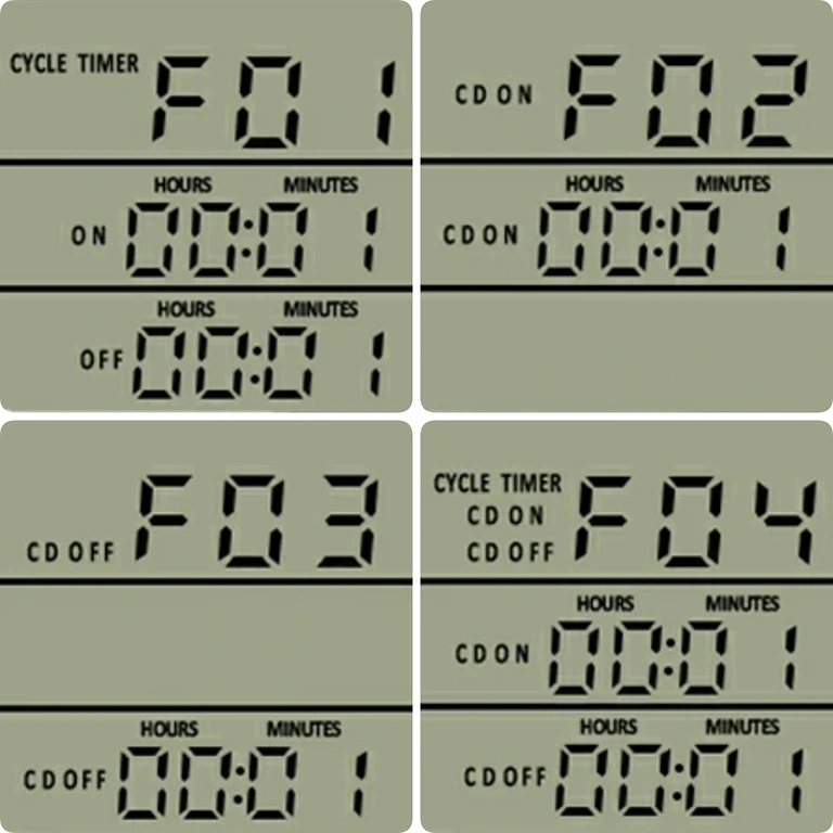 Nastavenia termostatickej zásuvky s dostupnými pracovnými režimami a úpravami