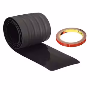 Ochranná gumená lišta na zadný nárazník kufra – univerzálna protišmyková páska pre auto