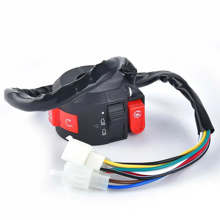 3v1 spínač ATV: svetlá, šok, tlačidlo štartu