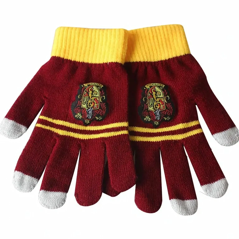 Gryffindor čarodejnícke rukavice na zimu Rukavice štýlu Harry Potter Gryffindor pre deti a dospelých, perfektné na chladné obdobie