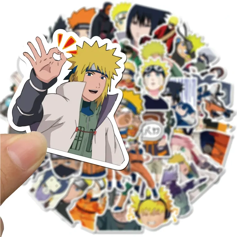 Vtipné samolepky s postavami z Naruto Shippuden