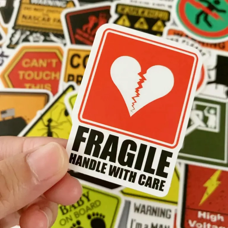 Odolné samolepky odolné voči vode a opotrebovaniu