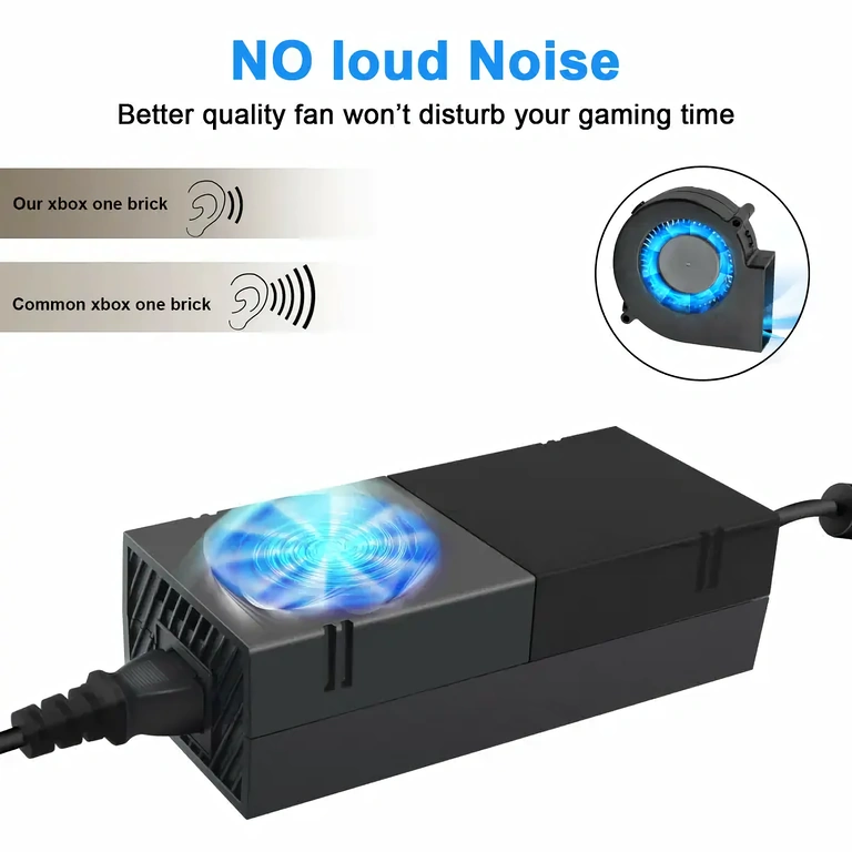 Kompatibilný napájací zdroj Xbox ONE s LED indikátorom stavu