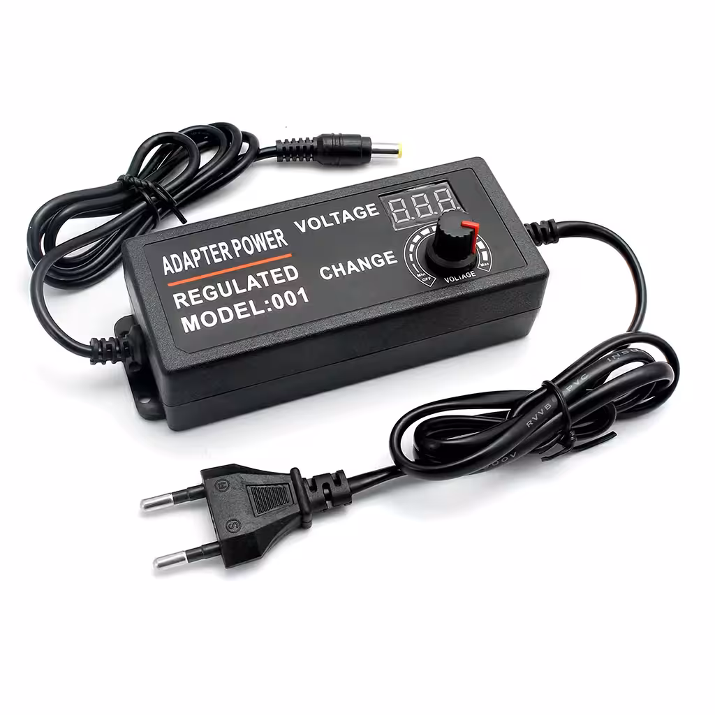 Univerzálna nabíjačka – zdroj napájania s nastaviteľným napätím 3V-24V 3A, regulátor premenlivého napätia