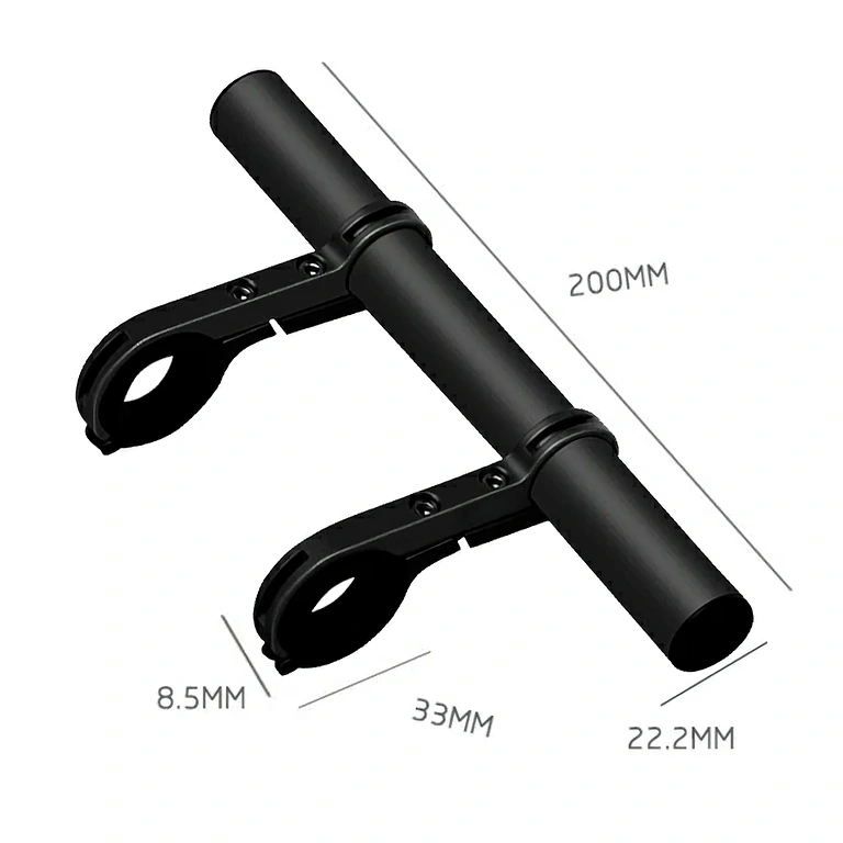 Predlžovacia tyč na riadidlá bicykla – ľahká a odolná