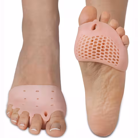 Ortéza a korektor prstov Hallux Valgus – silikónová ochrana proti vybočenému palcu, na deň aj noc