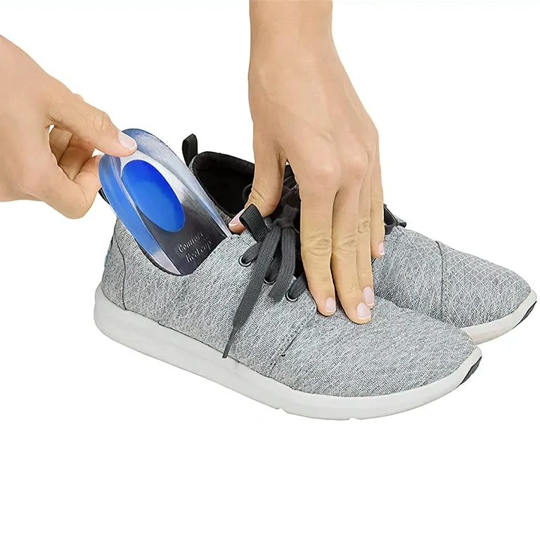 Ortopedické silikónové vložky do topánok Ortopedická podpora päty, mäkká, ideálna na bolesti nôh