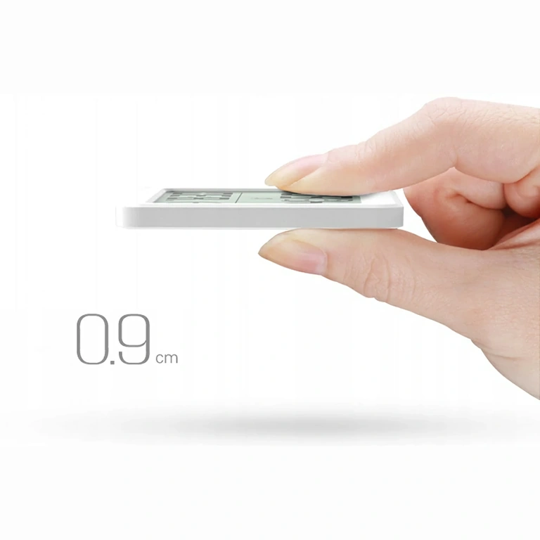 Tenké digitálne zariadenie na monitorovanie vlhkosti v interiéri