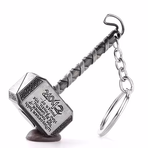 Kľúčenka Thorovo kladivo – prívesok Mjolnir, legendárne kladivo boha hromu