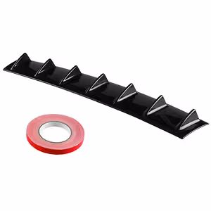 Univerzálny auto difúzor/spoiler – ozdobný deflektor na zadný nárazník