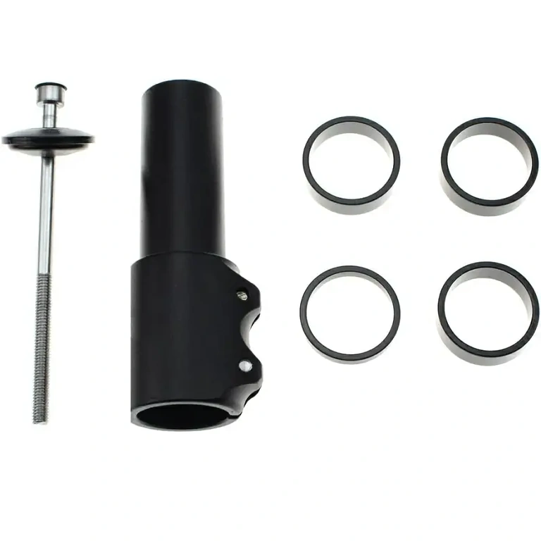 Predlžovač CNC hliník eloxovaný – zdvihák riadidiel bicykla