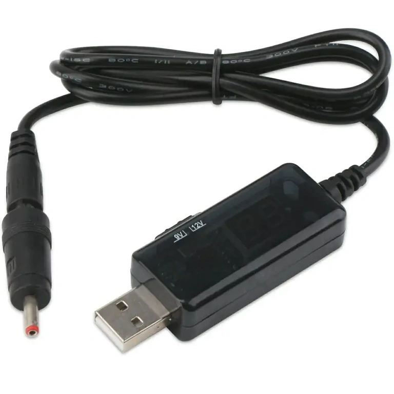 Step-up modul s výberom napätia a LED displejom, ideálny pre prenosné napájanie