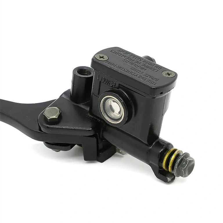 Pravá predná brzdová páčka s hydraulickým piestom – pit bike a ATV