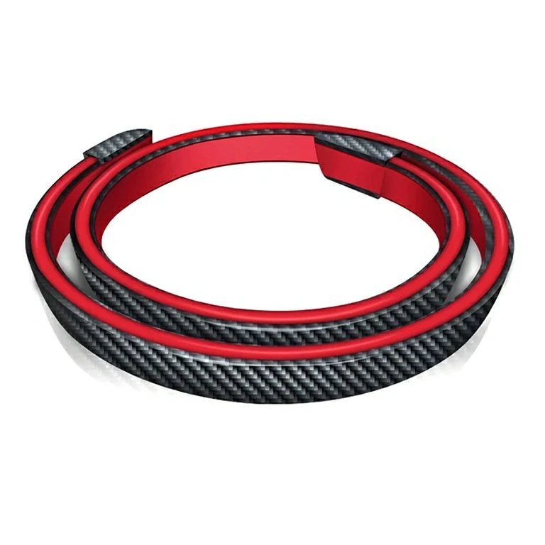 Karbónový spojler s LED páskou pre bezpečné brzdenie