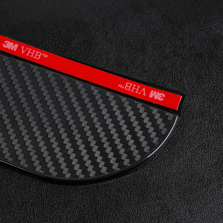 Kompletná sada karbónových chráničov spätných zrkadiel auta, ochrana proti dažďu