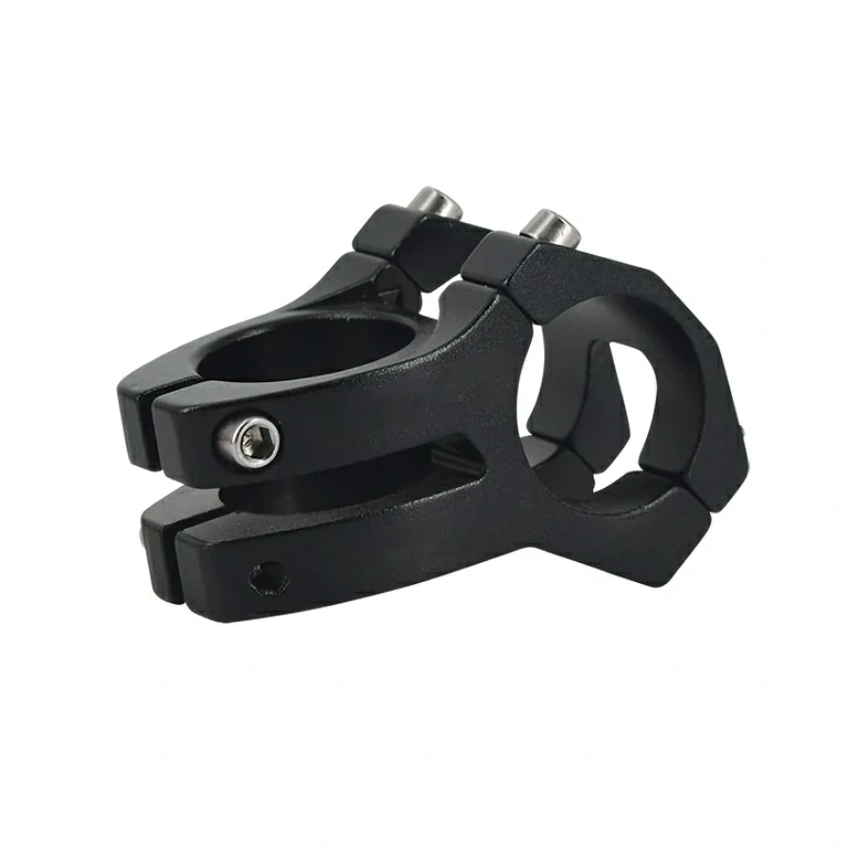 Krátky športový MTB predstavec 31,8 mm, čierny, z ľahkého odolného hliníka