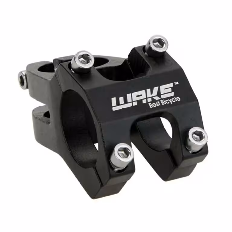 Krátky predstavec riadidiel pre MTB bicykel – WAKE 31.8 mm hliník, čierny