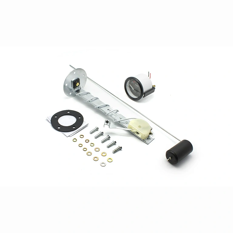 Zariadenie s plavákovým senzorom na meranie hladiny paliva v nádrži