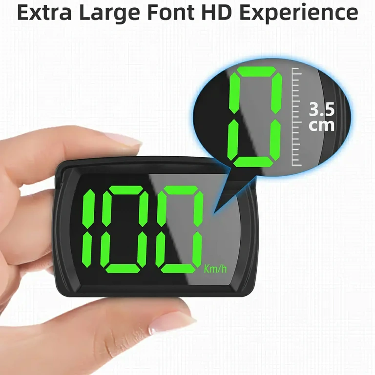 Univerzálny GPS displej na zobrazovanie rýchlosti vozidla