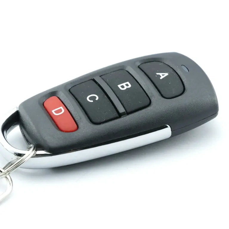 Diaľkové ovládanie pre rádiové relé 433 MHz, jednoduché nastavenie a použitie