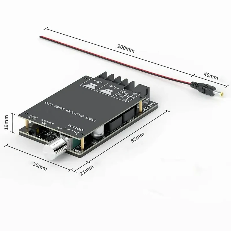 Kompaktný digitálny Hi-Fi stereo zosilňovač 2x50W