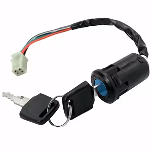 Univerzálny zámok so zapaľovaním 4 vodiče ATV, čínsky skúter, moto 50cc – 250cc (Kompatibilný 70cc–200cc)