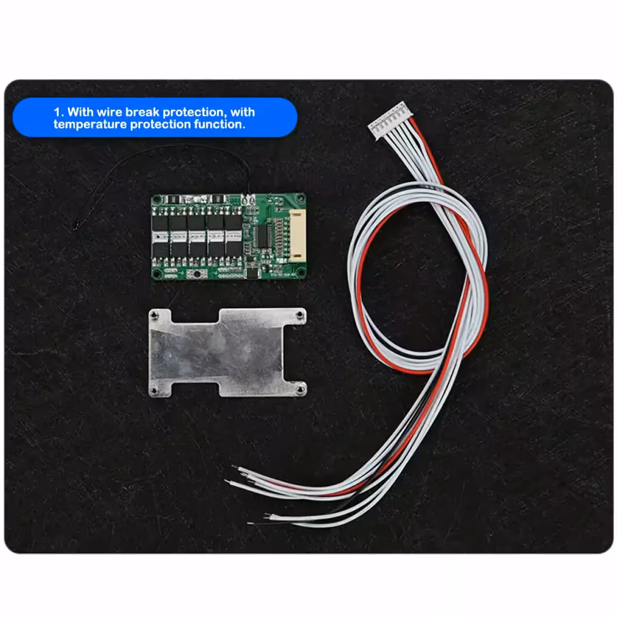 BMS modul na ochranu Li-ion batérií 7S s prúdom 25A