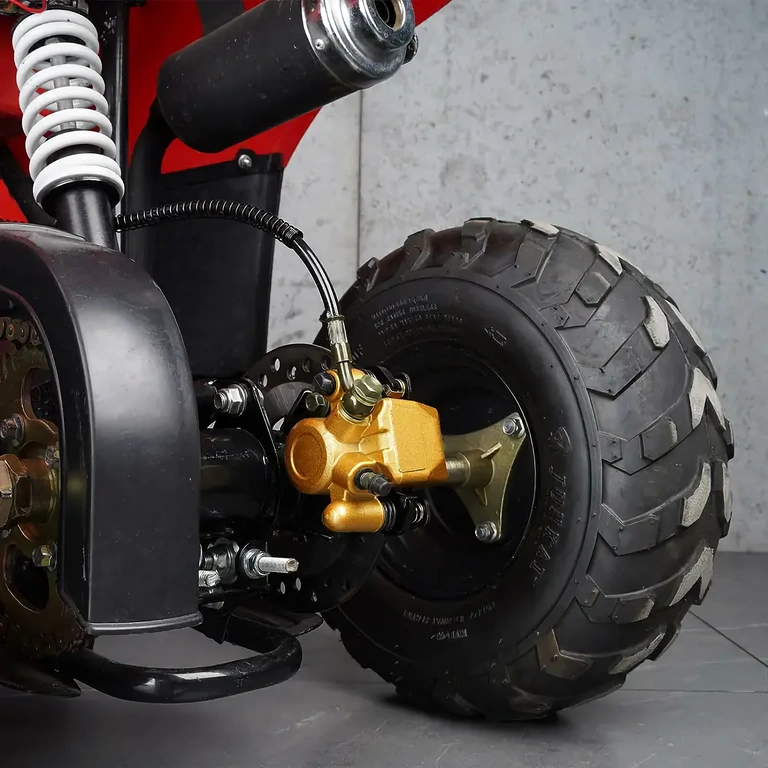 Zlatý strmeň ATV s kotúčovou brzdou, model zadný