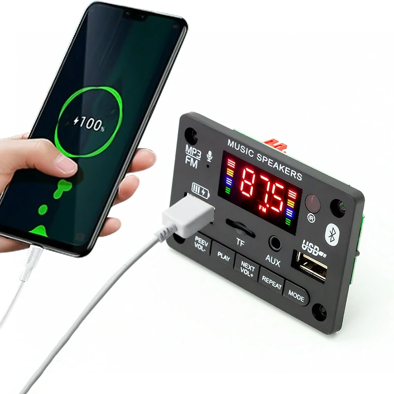 Modul Bluetooth stereo 5.0 s audio zosilňovačom 2x40W pre reproduktory