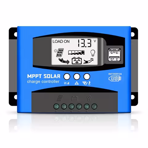 Solárny regulátor MPPT 100A pre solárne panely 12V/24V