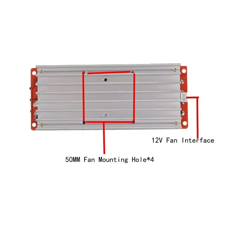DC-DC menič s aktívnym chladením, odporúčaný pre nepretržité použitie