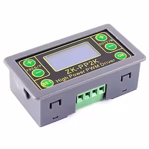 Regulátor PWM 5V–24V 8A – riadenie otáčok, signálu & časovač