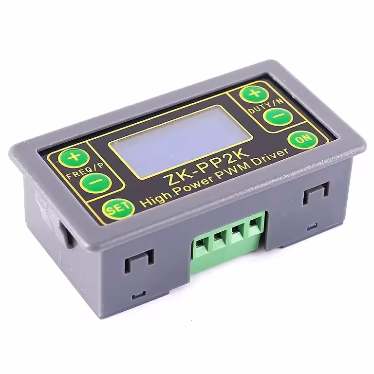 Regulátor PWM 5V–24V 8A – riadenie otáčok, signálu & časovač